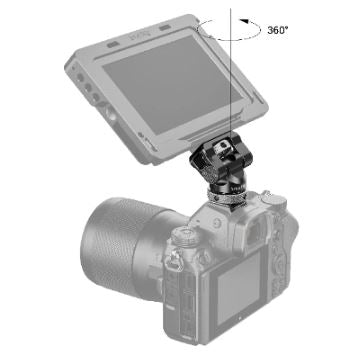 Smallrig Supporto per Monitor Reclinabile BSE2346B Smallrig Supporto per Monitor Reclinabile BSE2346B